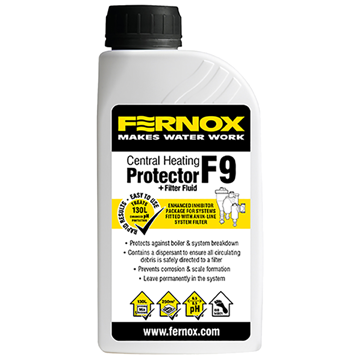 ИНХИБИТОРНА СМЕС FERNOX PROTECTOR + FILTER FLUID F9- 500 ml