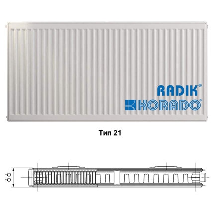 Korado Radik Klasik - Стоманени панелни радиатори Тип 21
