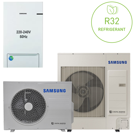 Термопомпи Samsung EHS Split R32, 230V - 4kW, 6kW и 9kW